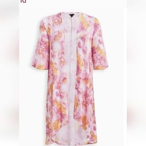 Watercolor tunic/kimono